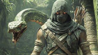 The expedition to the island turned into a struggle with giant snakes