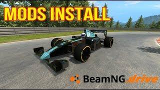 How to install CAR Mods in BeamNG Drive (2018!)