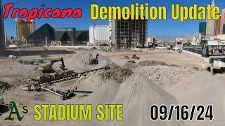 Tropicana Las Vegas Demolition Update 09 16 2024