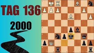 Ich spiele jeden Tag Schach bis 2000 ELO - Tag 136