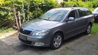 Получили и проверяем Skoda Octavia A5 1.6 TDI Combi Greentech Business Line, купленную на аукционе.