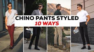 10 Ways to Wear Chino Pants | Men's Outfits | Parker York Smith