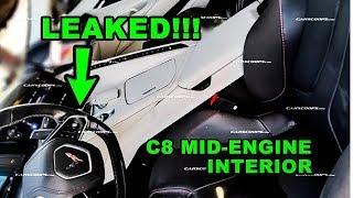 All New 2020 Chevrolet C8 Mid Engine Corvette Interior LEAKED