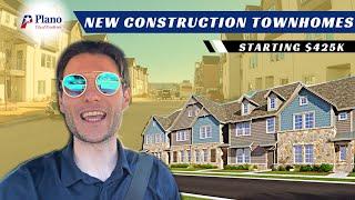 New Construction Townhomes in Plano, TX | Starting at $425K | Driving Tour