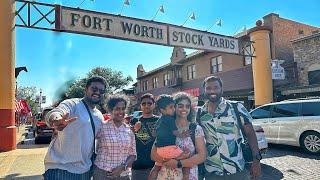 Fort Worth stockyards |Stockyard station|Cattle Drive|Houston to Dallas Road Trip️|