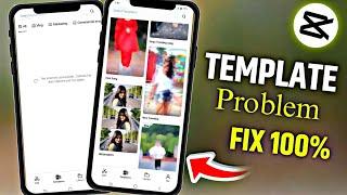 Capcut Template Not Showing Problem Solved 100%  | Fix Capcut Template No Internet Connection Error