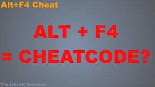 CHEATING in Minecraft mit ALT+F4?!