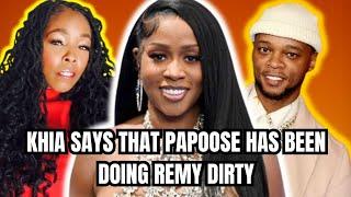 Remy Ma Drops more receipts+ Khia confirms that Papoose is NOT innocent "Don't let that face fool u"