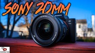 Sony 20mm 1.8!  The MOST Versatile Lens Ever?!