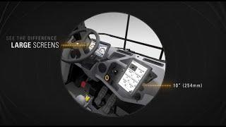 Cat® Next Generation Mining Trucks — See the Difference in the Cab and Controls