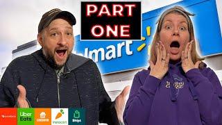 Our Largest Instacart Order Ever! | HUGE Walmart Order!