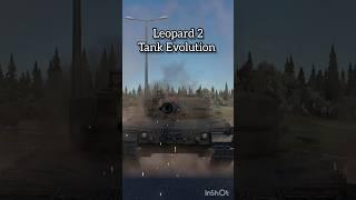 Leopard 2 Tank Evolution  #warthunder#gaijin#snail#shorts#wot#wotb#fyp#shorts#memes#tanks#leopard