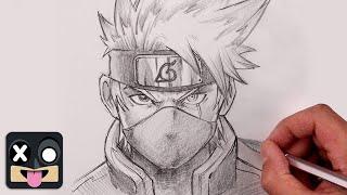 How To Draw Kakashi Hatake | Naruto Sketch Tutorial