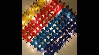 Wall Hanging | Paper craft ideas | Room decor ideas | Saba's Creative Corner
