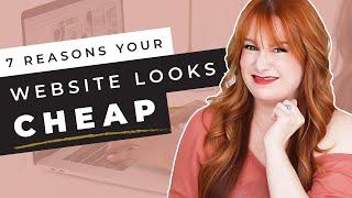 7 Reasons Your Website Looks Cheap ️ 🫢 | Luxury Website Design Tips