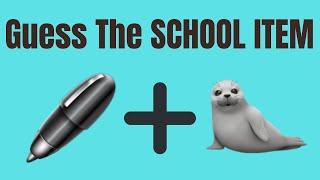 Can You Guess The School Supply By Emoji? | Emoji Quiz