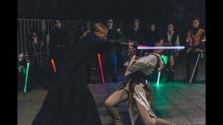 Star Wars perfomances from Saberfighting Art in Moscow