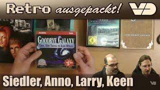 Siedler, Anno, Larry, Keen (Retro ausgepackt)