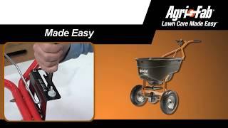 Agri Fab Walk-Behind Broadcast Spreader  130-Lb. Capacity Model# 45-0462