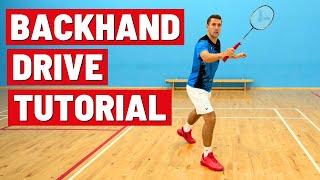 How To Perfect Your Backhand Drive - A step-by-step tutorial!