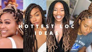 Stunning Locs Hairstyles/Hottest Faux & Butterfly Locs For Ladies