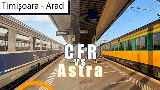 Tren privat ASTRA versus CFR Calatori - Care este mai bun?