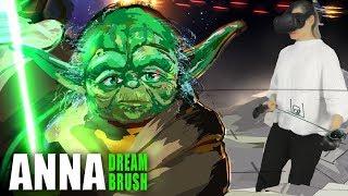 STAR WARS - Yoda et Darth Maul painted in VR with Tilt Brush