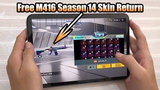 Season 14 M416 Skin is Back New Royal Pass PUBG Mobile