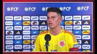 James Rodriguez "explota" tras derrota de Colombia contra Ecuador “Perdimos por una huev*(…)"