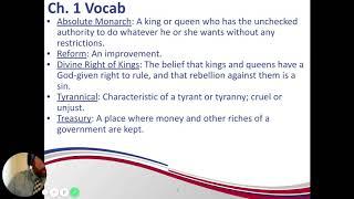Ch  1 The Roots of the Revolution Read Aloud