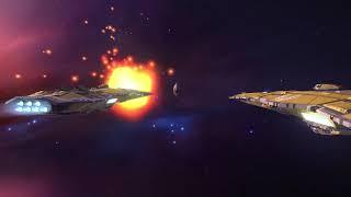 Homeworld Remastered - Sajuuk VS 5 Hiigaran Battlecruisers