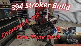 351w 394 Stroker build | Bore, Hone, Block Clearance