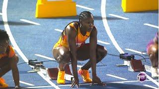 OMG Greatest 100M History Shericka jackson Destroyed Tia clayton & Shelly ann fraser pryce