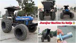 18 No tyre डाल दिये New holland 3630 मैं BKT  तगड़ी look बन गयी इसकी तो  stunt big tyres Mai