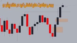 بررسی موقعیت های احتمالی ترید در هفته پیش رو