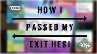 HOW I PASSED THE EXIT HESI WITH 90% ۞ The Black Nurse