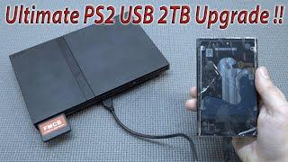 PS2 Slim 2TB USB Harddisk Upgrade in 2022 ! 