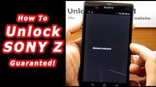 How To Unlock Sony Xperia Z and Z1 By Unlock Code From UnlockLocks.COM