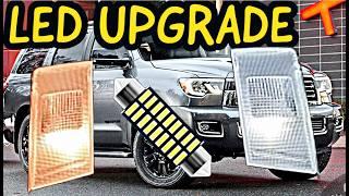 Full Interior LED Light Upgrade for Toyota Sequoia Step-by-Step Install Plus LED License Plate Bulbs
