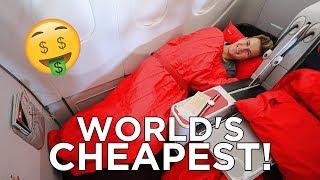 The World's Cheapest Long-Haul Flatbed On Air Asia