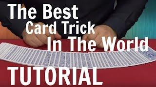 The Best Card Trick in the World Tutorial - Card Magic Tricks