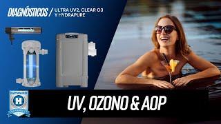 Hayward UV, Ozono, AOP- Mantenimiento y Diagnósticos