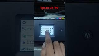 Epson L6190 L6270 #maintenance Box Reset #setting reset