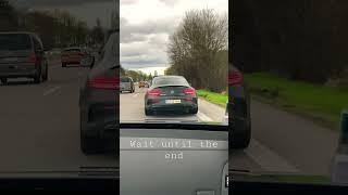 C63S AMG BEING AFRAID FROM RACE #clips #car #amg