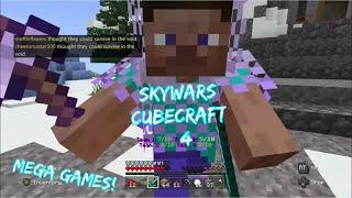 Mega Games Literally - Skywars Cubecraft #4 (Canting POV)