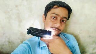 how to use properly K2 selfie stick with tripod stand | with Led light in Front