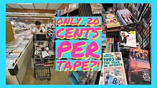 VHS HUNTING: .20 CENTS PER TAPE!