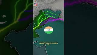 Why India stopped water of Ravi River to Pakistan? #shorts