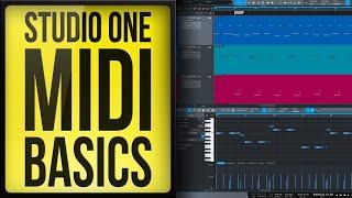Studio One - MIDI Basics