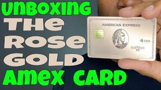 Rose Gold Amex - American Express